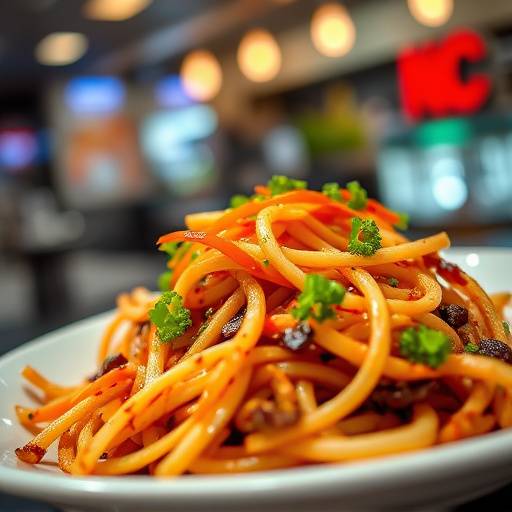Screenshot of a commercial video we produced for a local restaurant