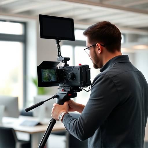 Screenshot of a corporate training video we produced for a tech company